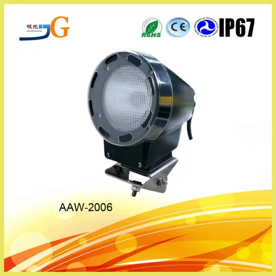 6" 35W/55W HID H1 Bulb Driving xenon Hi-impact nylon Plastic work light AAW-2006