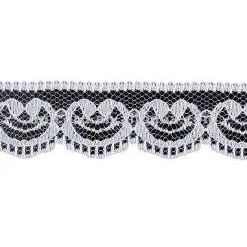Fashion Tricot Lace with Nylon Lace