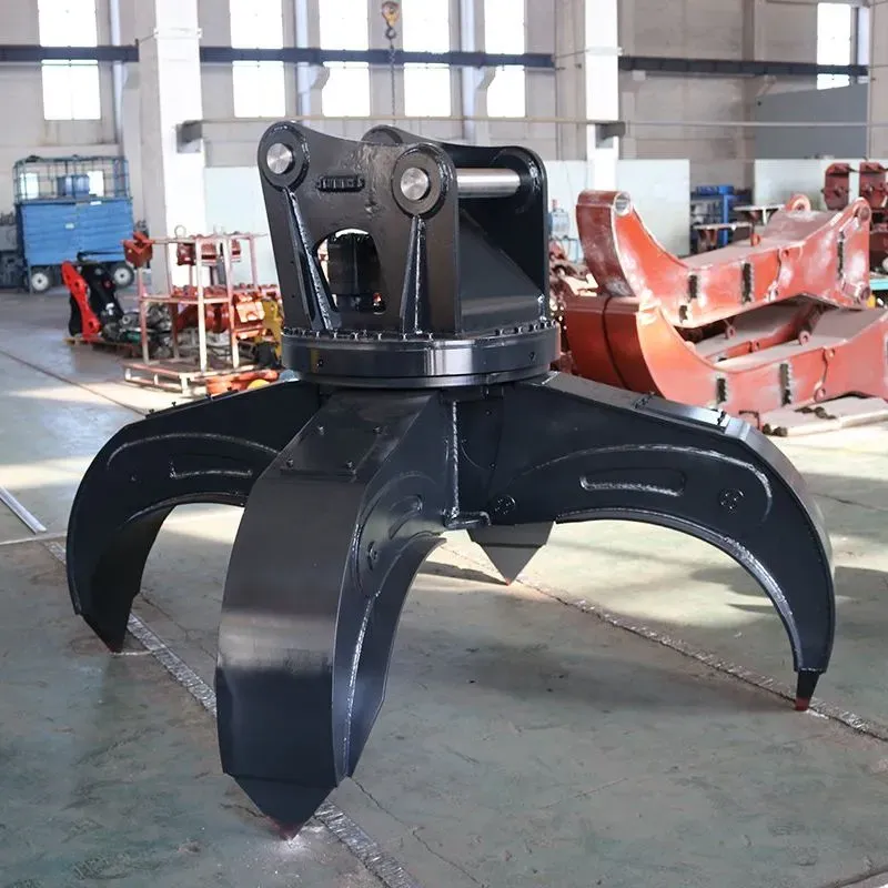 Heavy-Duty Orange Peel Grapple for Excavators