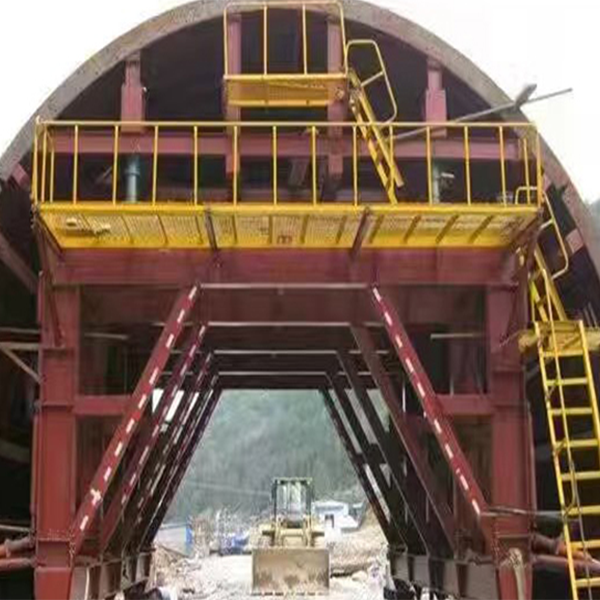 Concrete constructie stalen frame tunnel bekisting