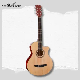 The Cheapest Colorful Beginner 38 Inch Acoustic Guitar