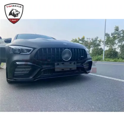 GT63 Style ABS Plastic Body Kits Car Bumper for Mercedes-Benz AMG GT C190/X190