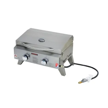 Hyxion stainless steel folding portable bbq grill