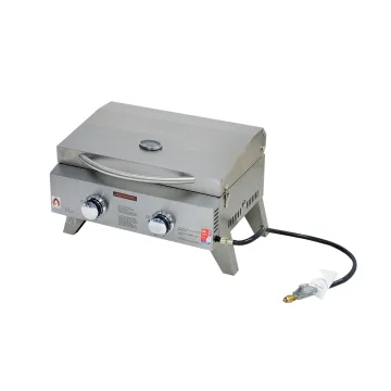 Hyxion stainless steel folding portable bbq grill