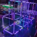 DMX RGB LED Meteor Tube luz para discoteca