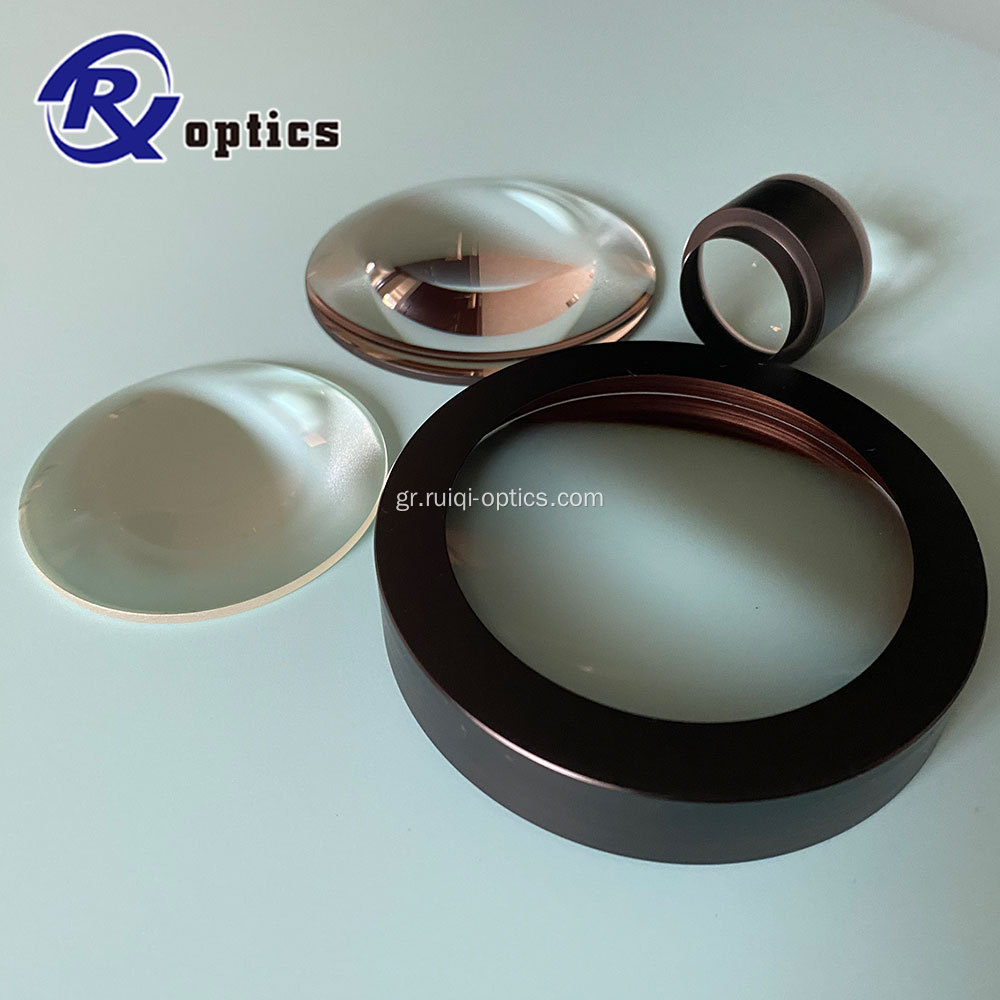 Συντρωμένο υλικό πυριτίου 60mm Aspheric φακός