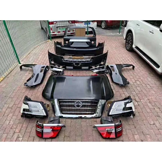Nissan Patrol Y61 2014-2019 Facelift to Y62 2022 Hood Bumpers Bodykit