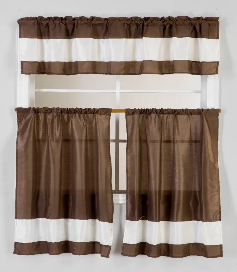 Fancy Decorative Kitchen Window Curtain Set