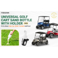 Carrito de golf Botella de arena Ajuste universal Estable antisonajero