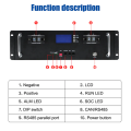 48V 100AH ​​200AH RACK LIVODO4 Módulo de bateria