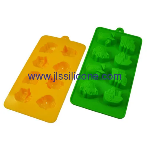 Vehicle Shaped Silicone Chocolate Pudding Ice Maker Molds 