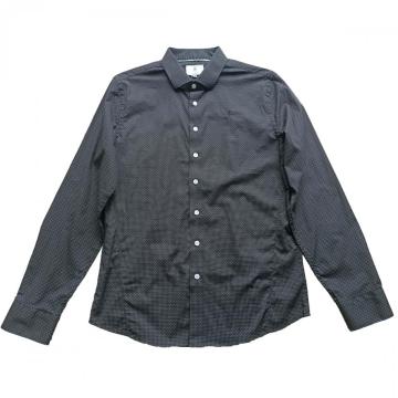 Men's Cotton Stretch Shirts in Moss Print