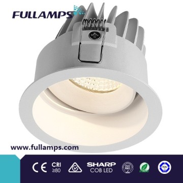 Fullamps round shape 10watt cob led downlight led friend sharp cob reflector downlight adjustable spot light dongguan