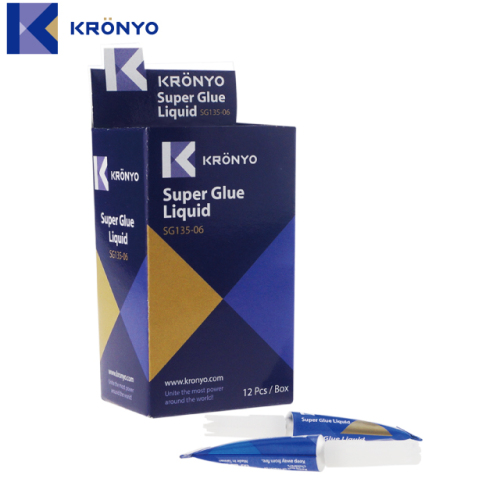 Kronyo Super Glue 3G για πλαστικό μεταλλικό καουτσούκ