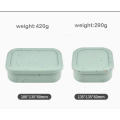 Set cutie de prânz bento din silicon cu pete pentru copii adulți