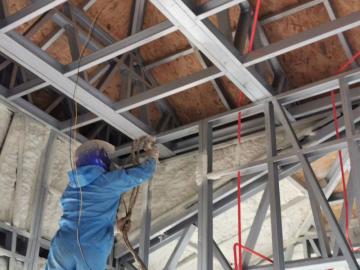Cold Formed Steel Building Material PU foam
