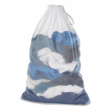 Eco-Friendly Mesh Laundry Bag with Can Be Folded to Save Space