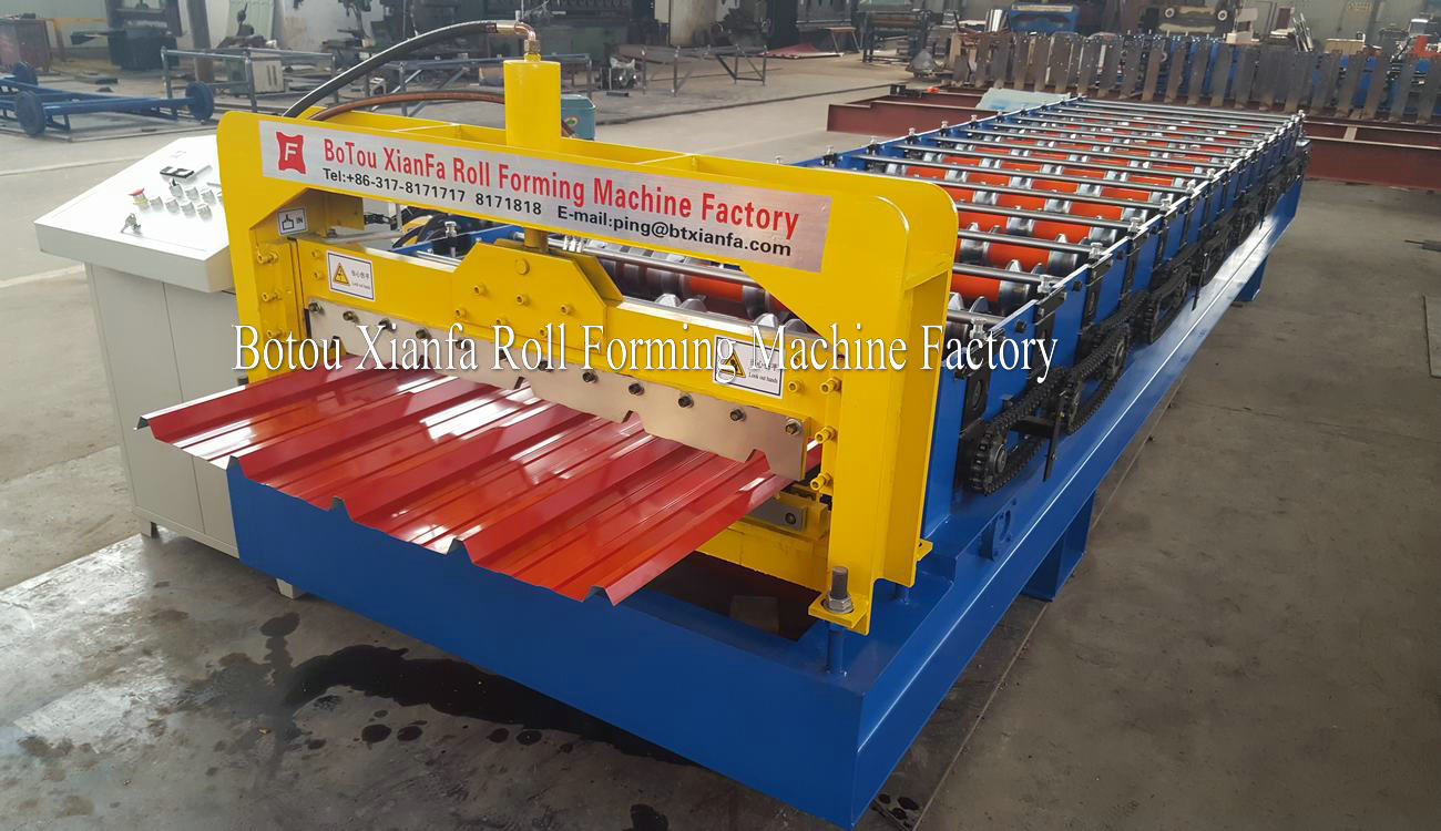 roof tile machine