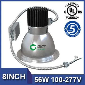 2014 High power led downlight 8inch 6inch 4inch 10inch ul listed