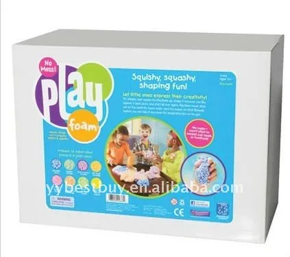 non-dry bouncing kids foam putty class series