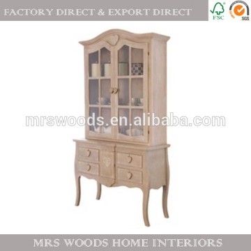 french shabby chic living room furniture vintage style vitrine cabinet
