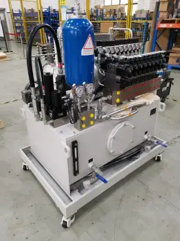 Automotive industrial hydraulic system