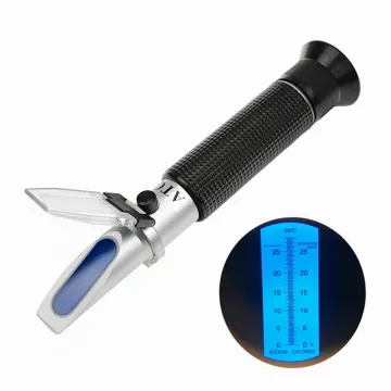 0-10% Aquarium Salinity Refractometer Hydrometer 1.000-1.070SG