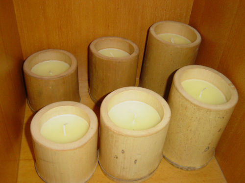 bamboo candlestick