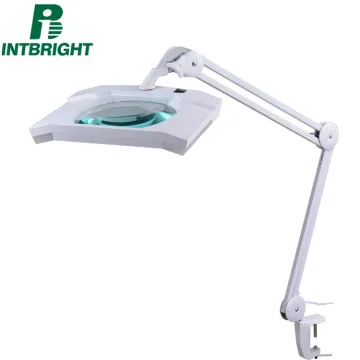 Nail and Lash Beauty Salon: Eyelash Extension Lamp with Magnifying Lens