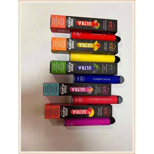 France Hot Sale Vape Fume Ultra 2500 Puff