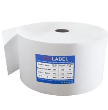 Glossy PP White Matte Synthetic Label