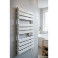 Secador de toallas de aluminio con temporizador inteligente con pantalla táctil