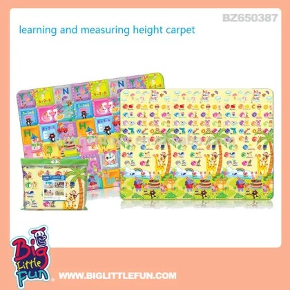 Education toy baby learning toys measure height mats