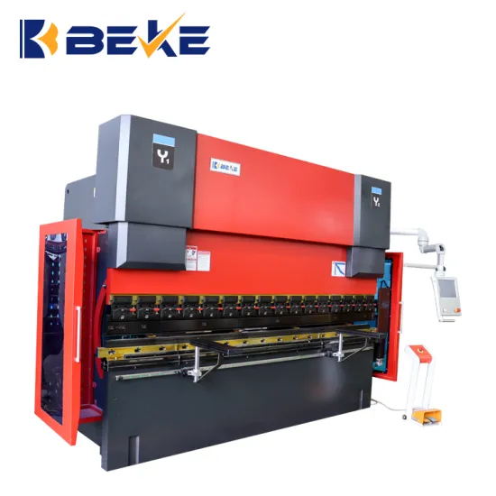 4-Axis Metal Bending Machine: 80T Hydraulic Press Brake with 2D Programming
