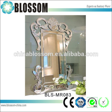 venetian design bathroom decorative hand carved mirror