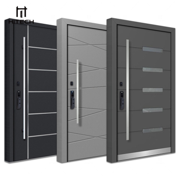 Stainless Steel Pivot Doors Price in Nigeria: Entrance Black Single Grill Swing Security Door Design