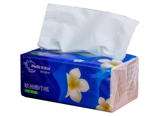 Soft Absorbent Facial Tissue Paper