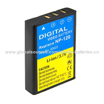 Camera Battery For Fuji NP-120 3.7V 1,200mAh