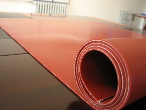 100% virgin silicone rubber sheet with insert 1PLY