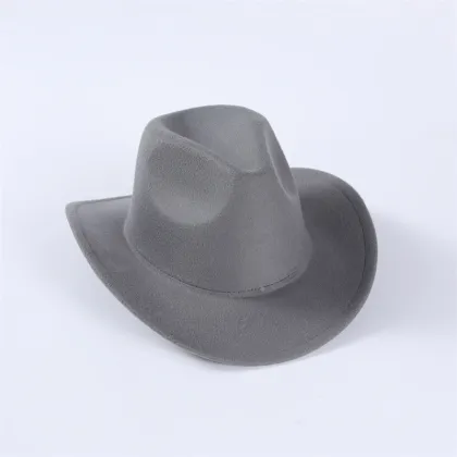 Stetson Wide Brim Fedora Hat - Fashionable Panama Felt Wool Cowboy Style
