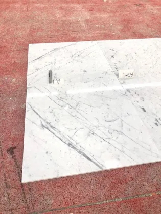 Italian White Marble Slab Bianco Carrara white marble