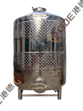 Cylindrical Wine Fermentation Tanks , Stainless Steel 500l Wine Fermentor