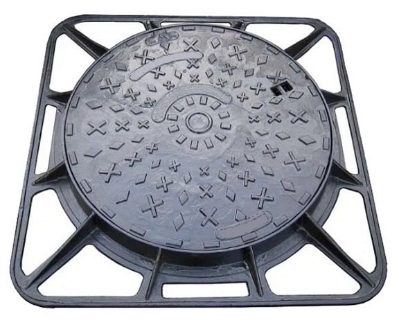 Cornice quadrata cupo duttile d400 jpg Square Frame Ductile Manhole Cover D400 Jpg
