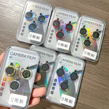 Aluminum Glass Camera Lens Screen Protector for iPhone 11/12/13/14 Pro Max