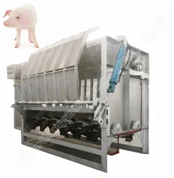 Pig Scalding and Dehair Machine for Small Slaughterhouses