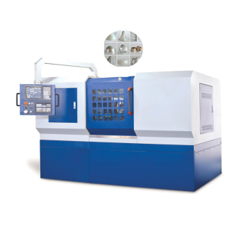 Double Head CNC Metal Spinning Lathe Machine for Lids - Fan Ventilation