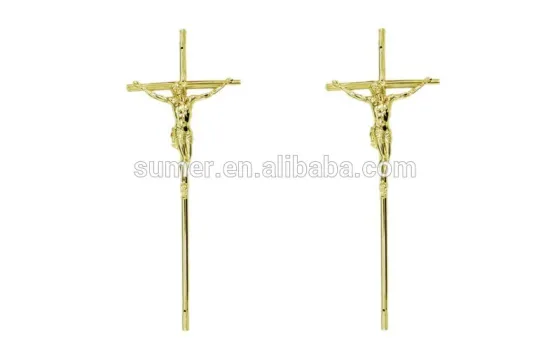 plastic crucifix for coffin decoration DP005
