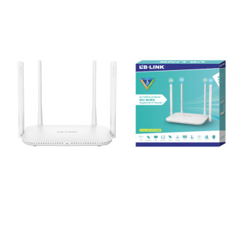 BL-WR1300H คุณภาพสูง: เราเตอร์ WiFi คู่ 1200Mbps ของคุณพร้อมพอร์ตกิกะบิต-ผ่านเทคโนโลยี Smart Wall Wall