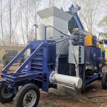 Wood Sawdust Hydraulic Baler