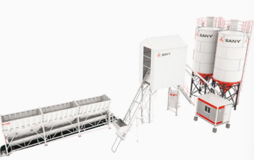Impianto di betonaggio SANY HZS60G 60m³ con prezzo